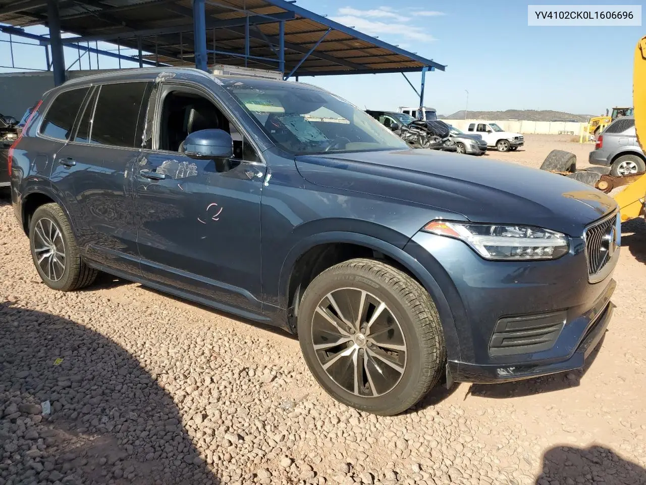 2020 Volvo Xc90 T5 Momentum VIN: YV4102CK0L1606696 Lot: 62418285