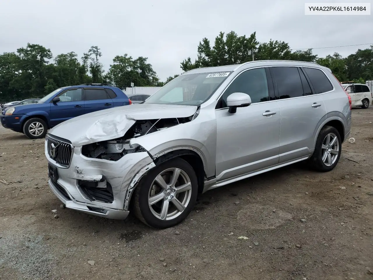 2020 Volvo Xc90 T6 Momentum VIN: YV4A22PK6L1614984 Lot: 62877605