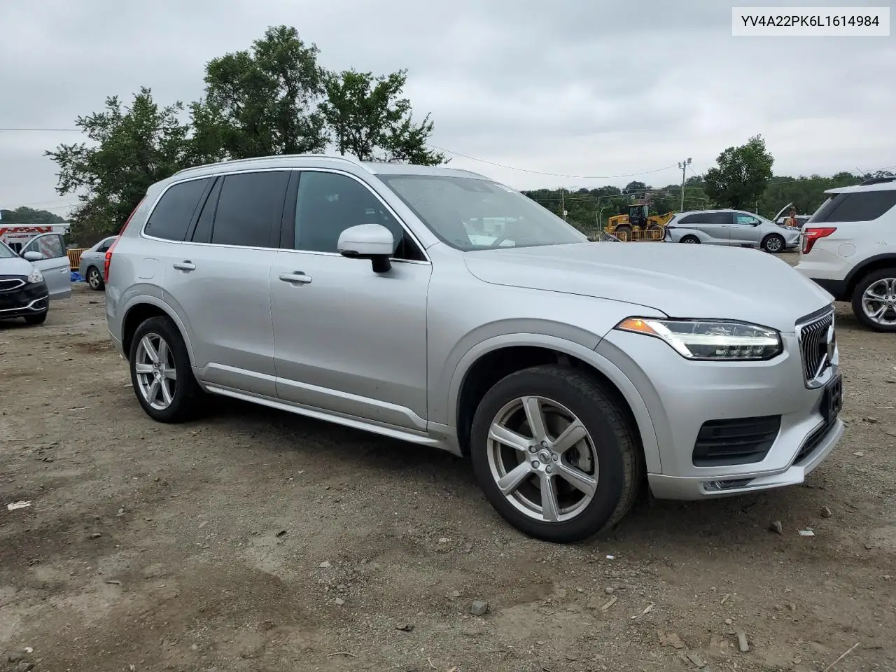 2020 Volvo Xc90 T6 Momentum VIN: YV4A22PK6L1614984 Lot: 62877605