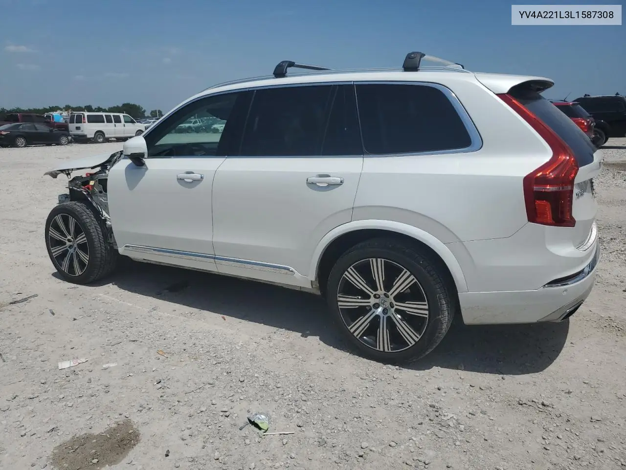 2020 Volvo Xc90 T6 Inscription VIN: YV4A221L3L1587308 Lot: 64386825