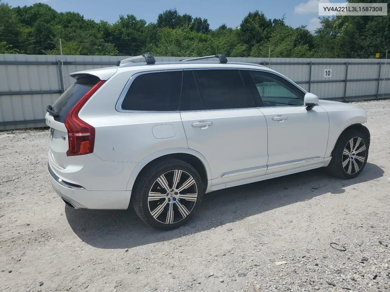 2020 Volvo Xc90 T6 Inscription VIN: YV4A221L3L1587308 Lot: 64386825
