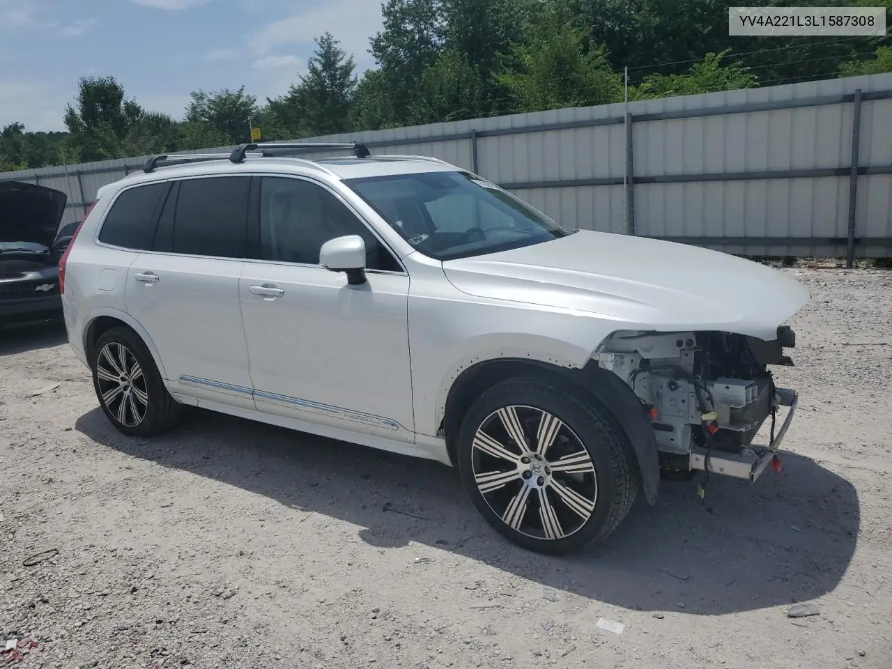 2020 Volvo Xc90 T6 Inscription VIN: YV4A221L3L1587308 Lot: 64386825