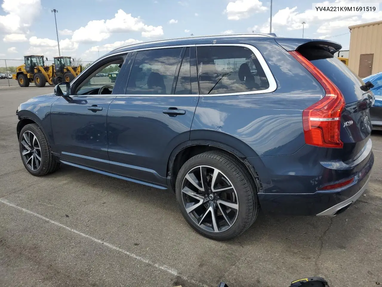 2021 Volvo Xc90 T6 Momentum VIN: YV4A221K9M1691519 Lot: 53879245