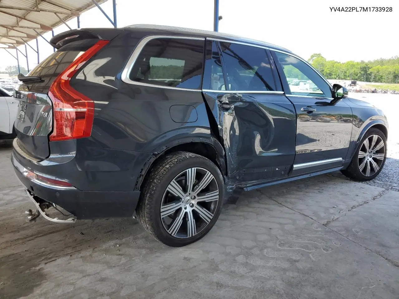 2021 Volvo Xc90 T6 Inscription VIN: YV4A22PL7M1733928 Lot: 55305155