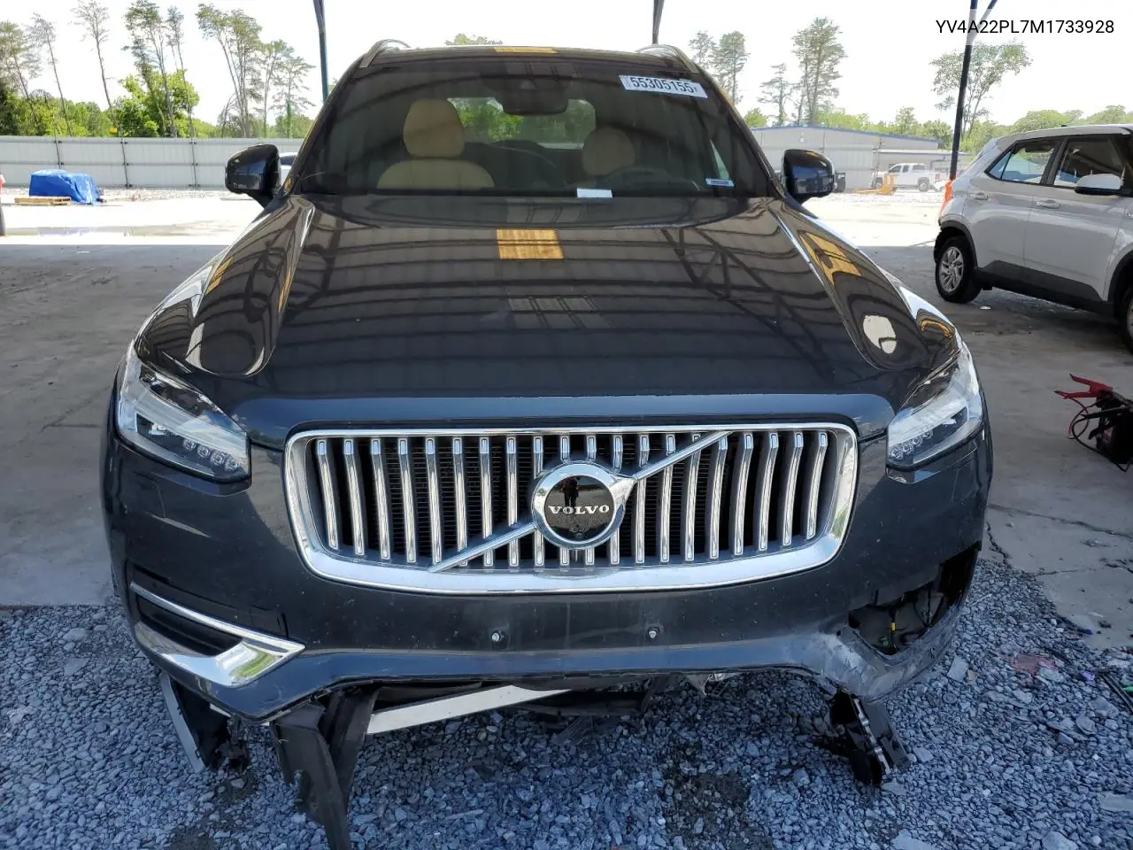 2021 Volvo Xc90 T6 Inscription VIN: YV4A22PL7M1733928 Lot: 55305155