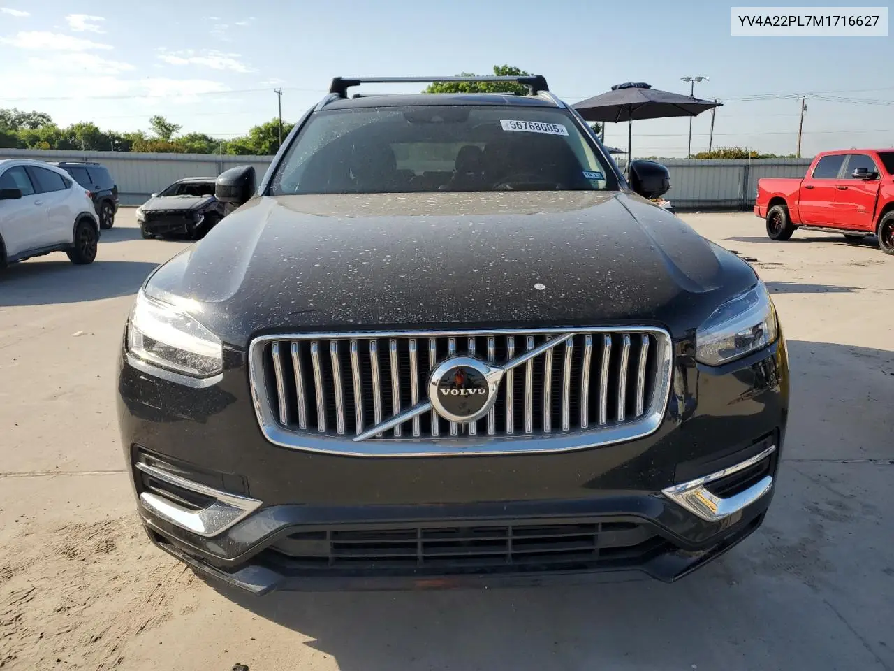 2021 Volvo Xc90 T6 Inscription VIN: YV4A22PL7M1716627 Lot: 56768605