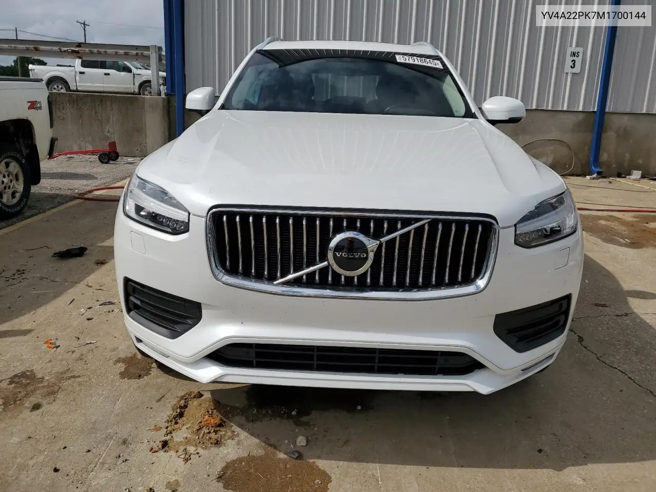 2021 Volvo Xc90 T6 Momentum VIN: YV4A22PK7M1700144 Lot: 57918645