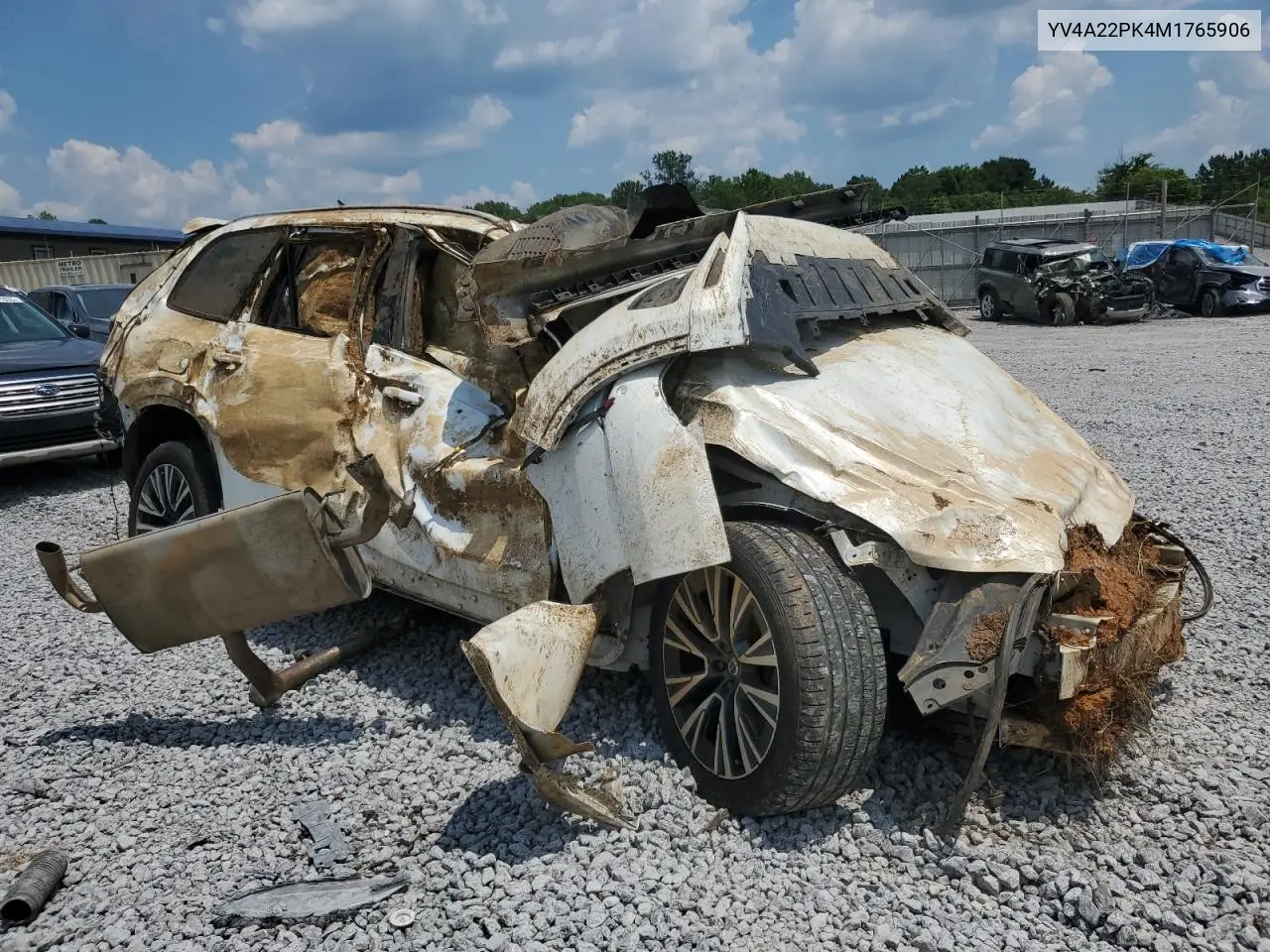 2021 Volvo Xc90 T6 Momentum VIN: YV4A22PK4M1765906 Lot: 62026415