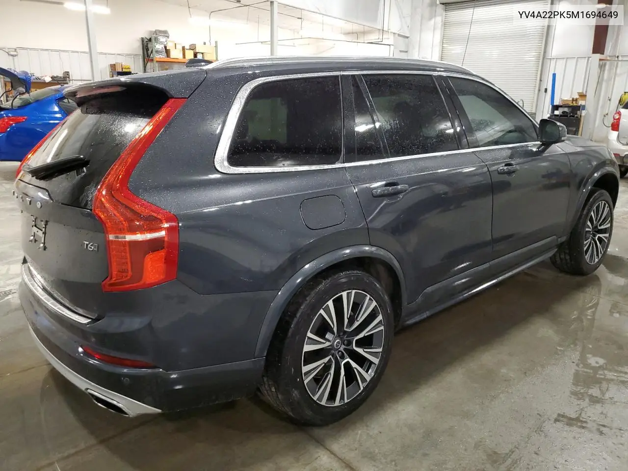 2021 Volvo Xc90 T6 Momentum VIN: YV4A22PK5M1694649 Lot: 62132545