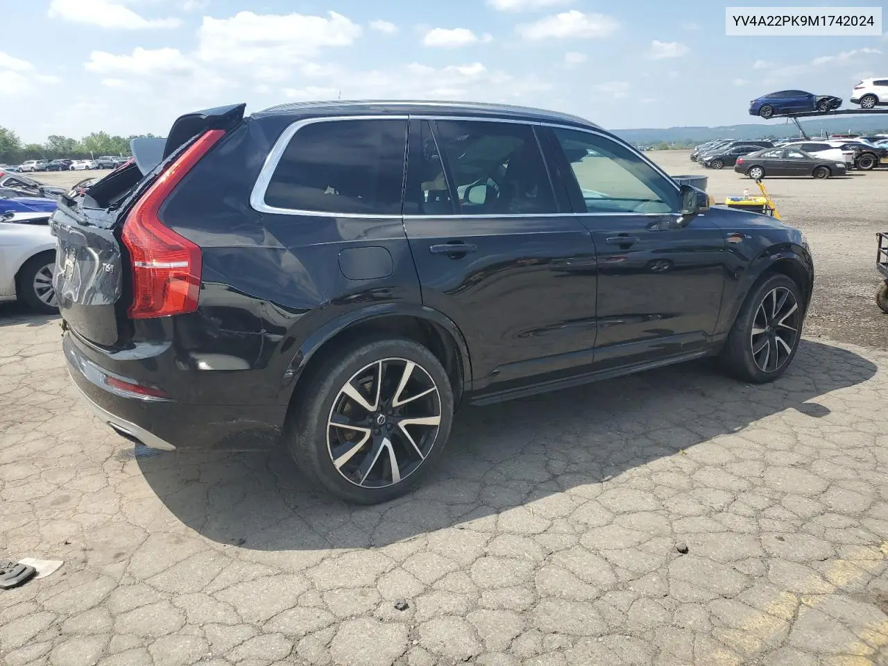 2021 Volvo Xc90 T6 Momentum VIN: YV4A22PK9M1742024 Lot: 62426885