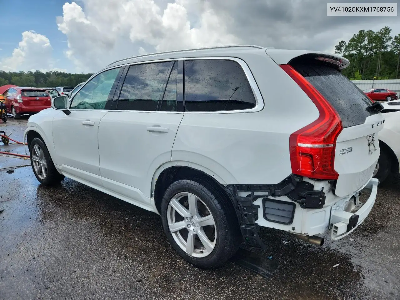 2021 Volvo Xc90 T5 Momentum VIN: YV4102CKXM1768756 Lot: 64090425