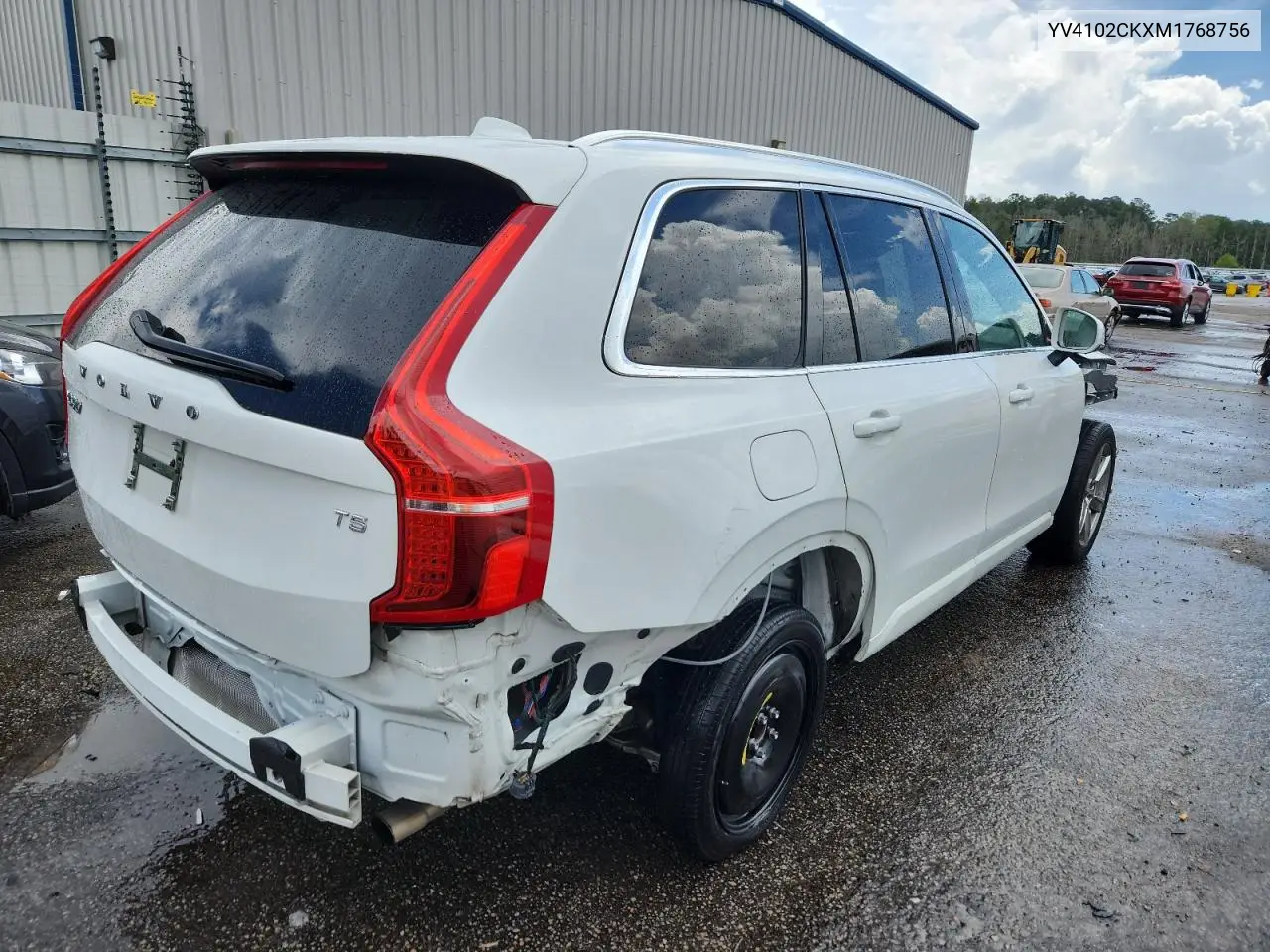 2021 Volvo Xc90 T5 Momentum VIN: YV4102CKXM1768756 Lot: 64090425