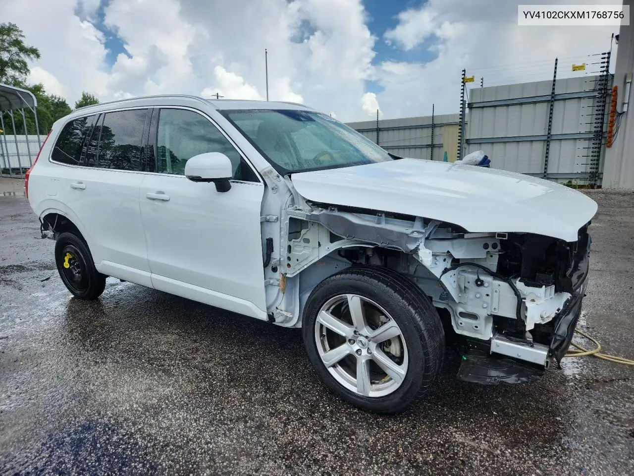 2021 Volvo Xc90 T5 Momentum VIN: YV4102CKXM1768756 Lot: 64090425
