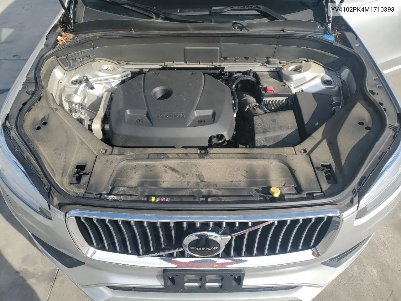 2021 Volvo Xc90 T5 Momentum VIN: YV4102PK4M1710393 Lot: 64555385