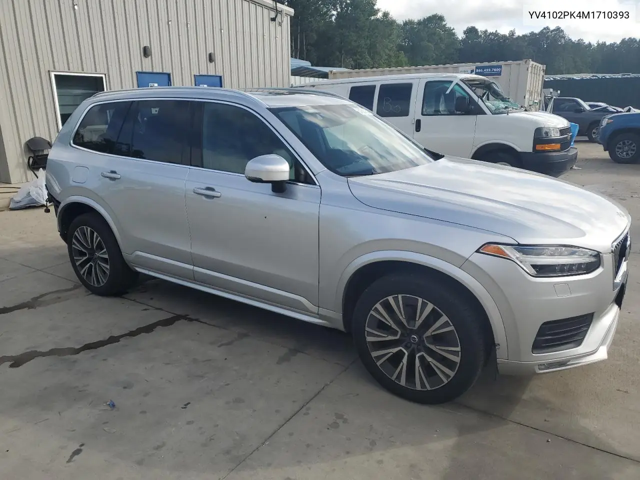 2021 Volvo Xc90 T5 Momentum VIN: YV4102PK4M1710393 Lot: 64555385