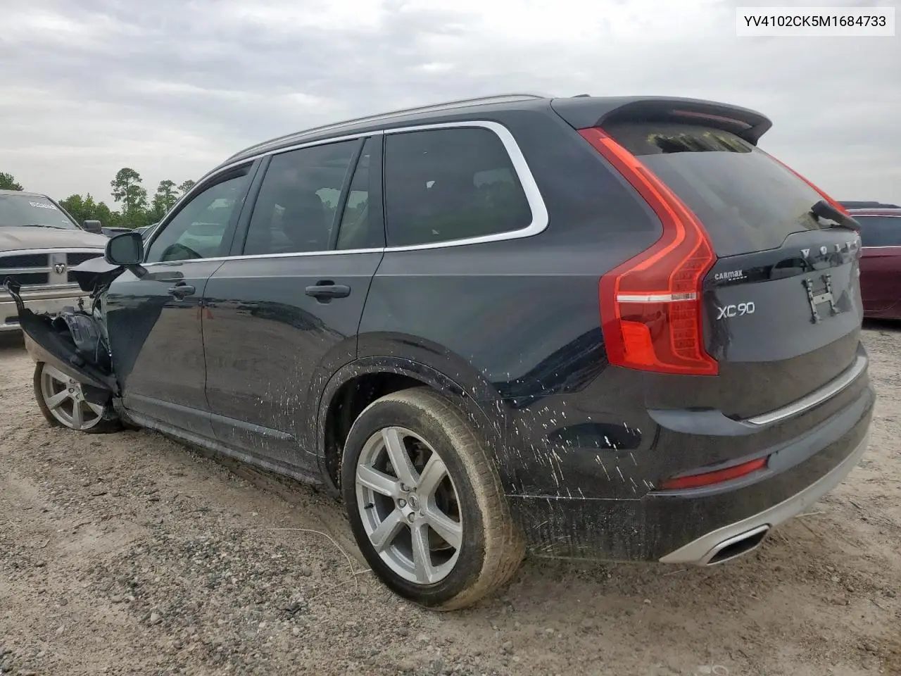 2021 Volvo Xc90 T5 Momentum VIN: YV4102CK5M1684733 Lot: 65012925