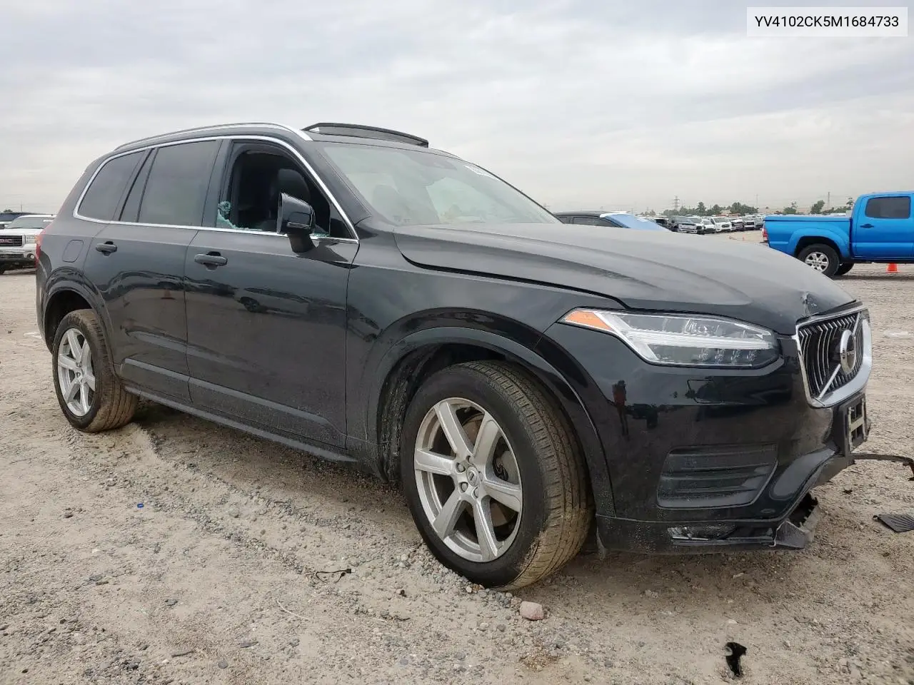 2021 Volvo Xc90 T5 Momentum VIN: YV4102CK5M1684733 Lot: 65012925