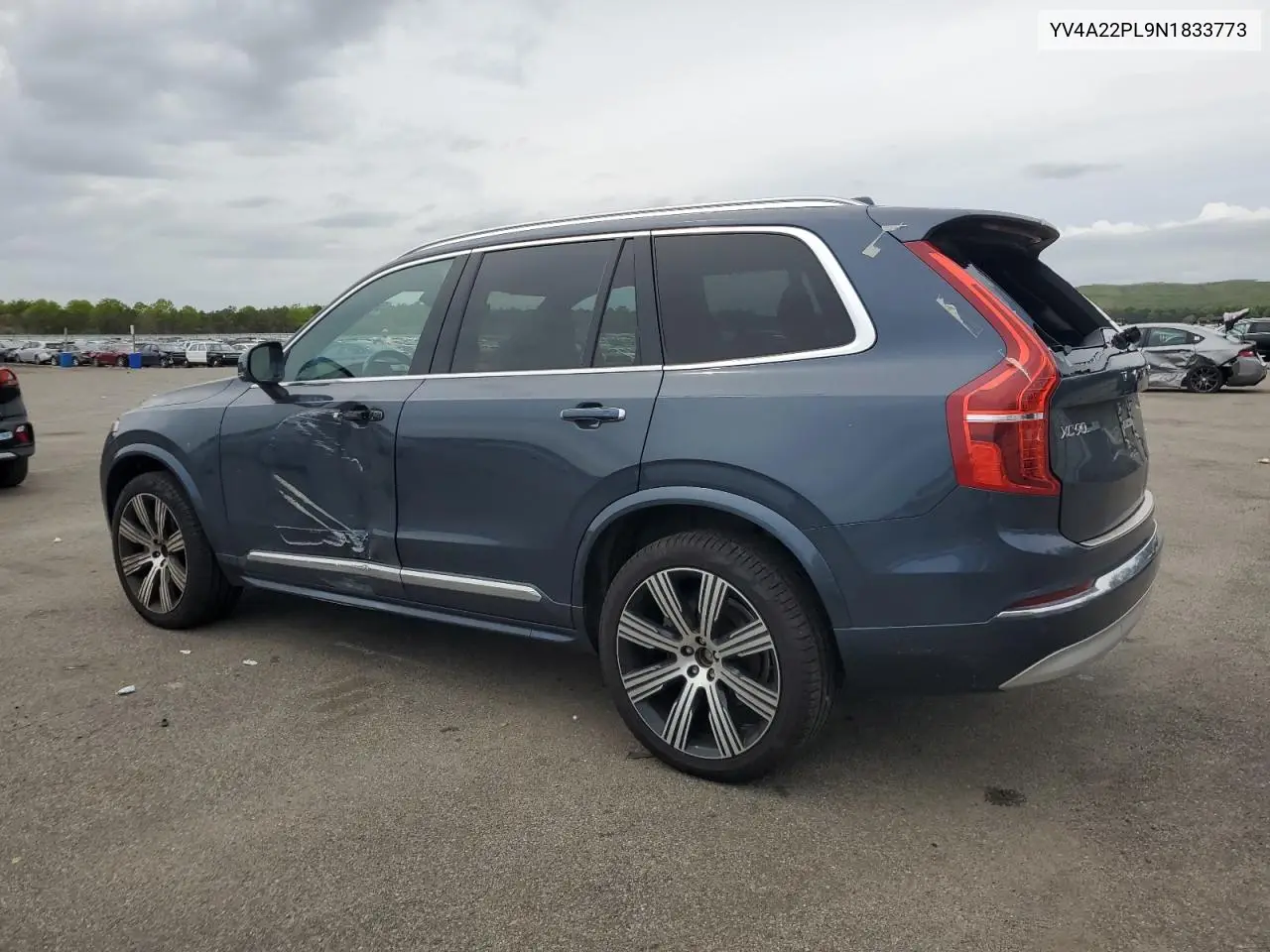 2022 Volvo Xc90 T6 Inscription VIN: YV4A22PL9N1833773 Lot: 56111825