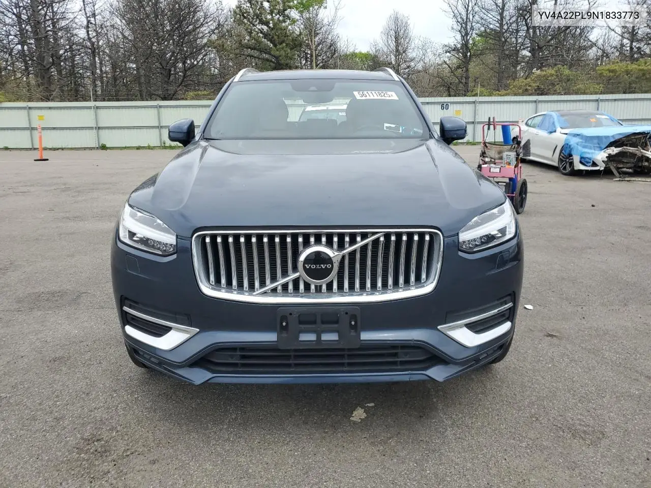 2022 Volvo Xc90 T6 Inscription VIN: YV4A22PL9N1833773 Lot: 56111825