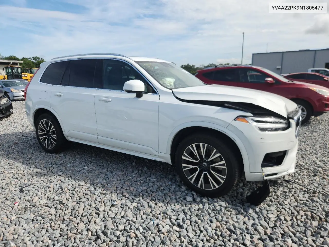 2022 Volvo Xc90 T6 Momentum VIN: YV4A22PK9N1805477 Lot: 59173805