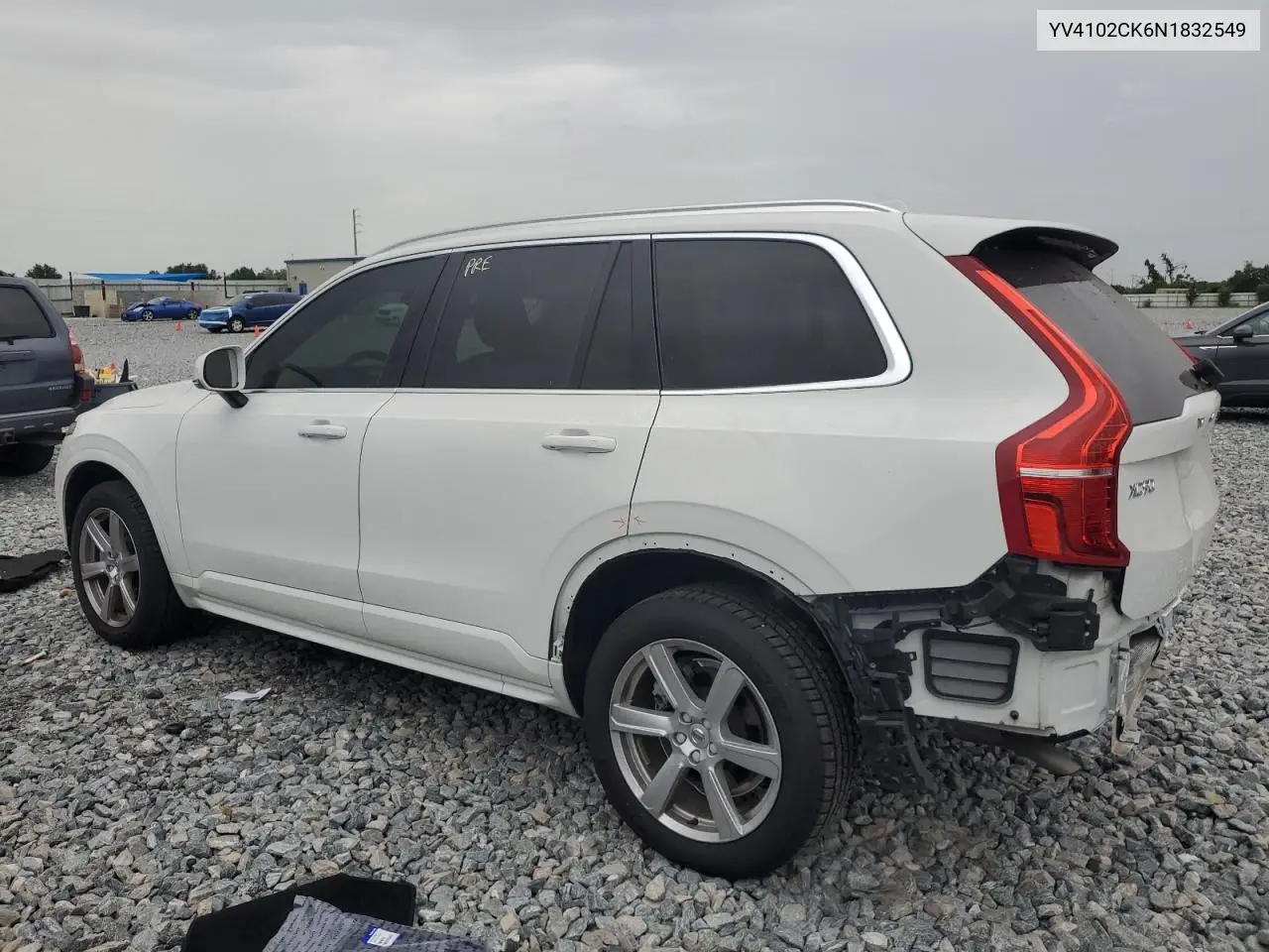 2022 Volvo Xc90 T5 Momentum VIN: YV4102CK6N1832549 Lot: 59548685
