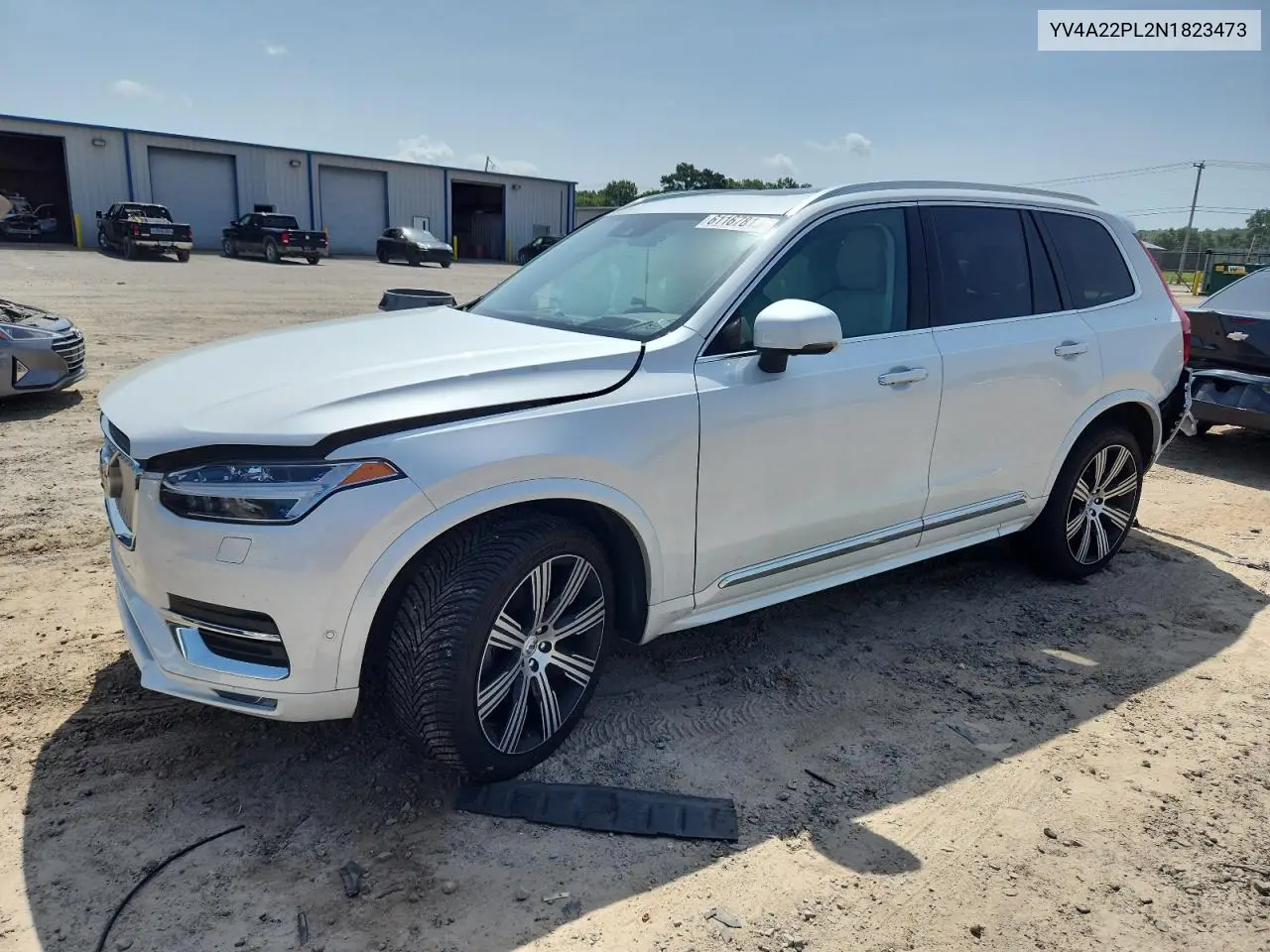 2022 Volvo Xc90 T6 Inscription VIN: YV4A22PL2N1823473 Lot: 61167815