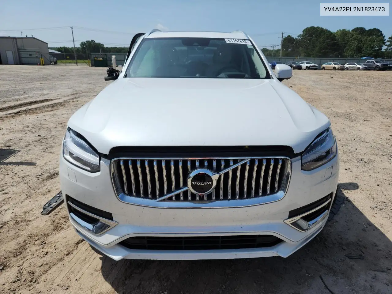 2022 Volvo Xc90 T6 Inscription VIN: YV4A22PL2N1823473 Lot: 61167815