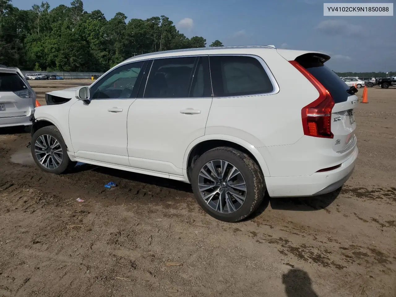2022 Volvo Xc90 T5 Momentum VIN: YV4102CK9N1850088 Lot: 63163305