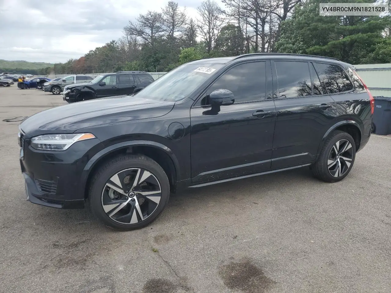 2022 Volvo Xc90 T8 Recharge R-Design VIN: YV4BR0CM9N1821528 Lot: 64172105