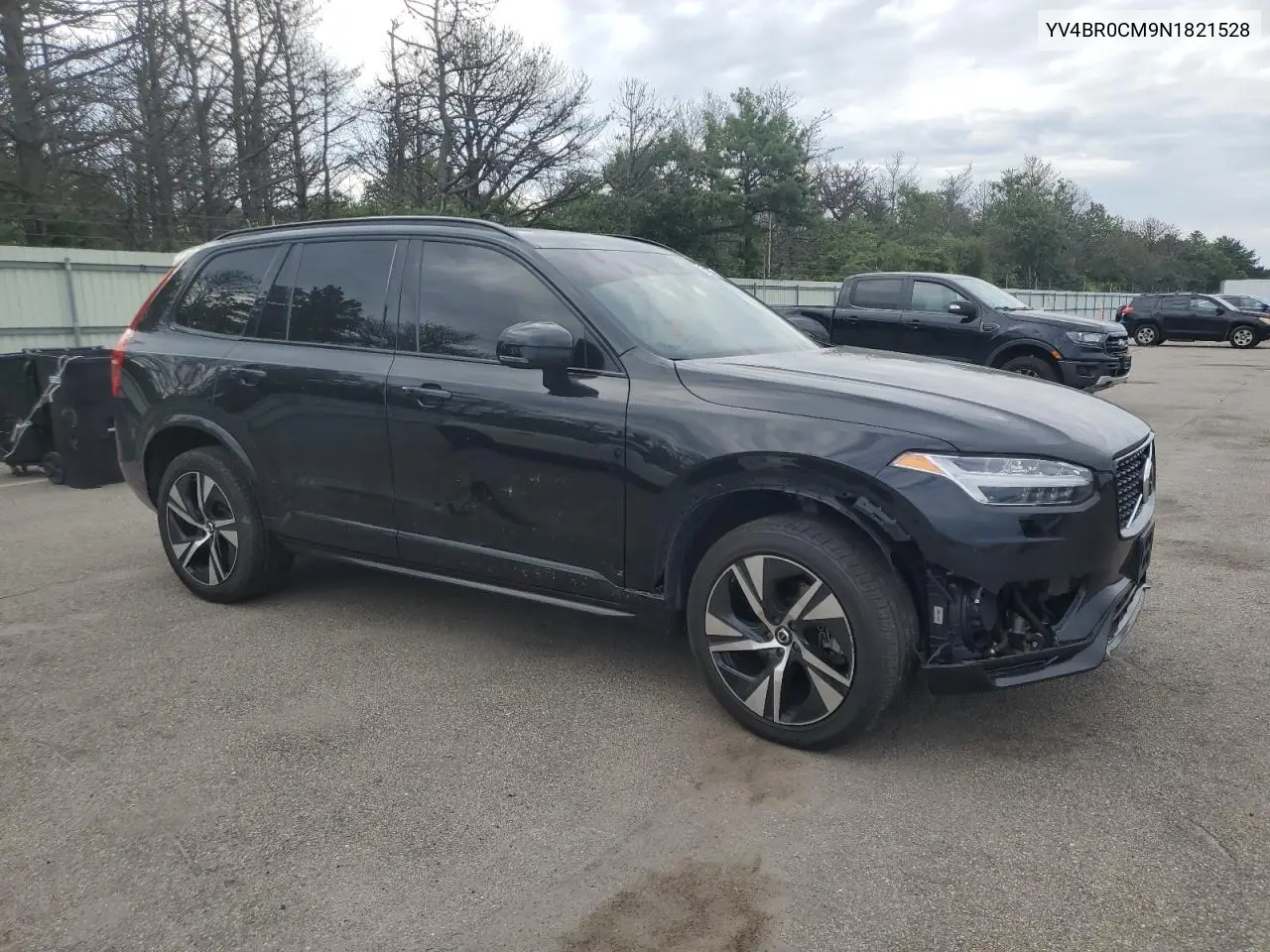 2022 Volvo Xc90 T8 Recharge R-Design VIN: YV4BR0CM9N1821528 Lot: 64172105