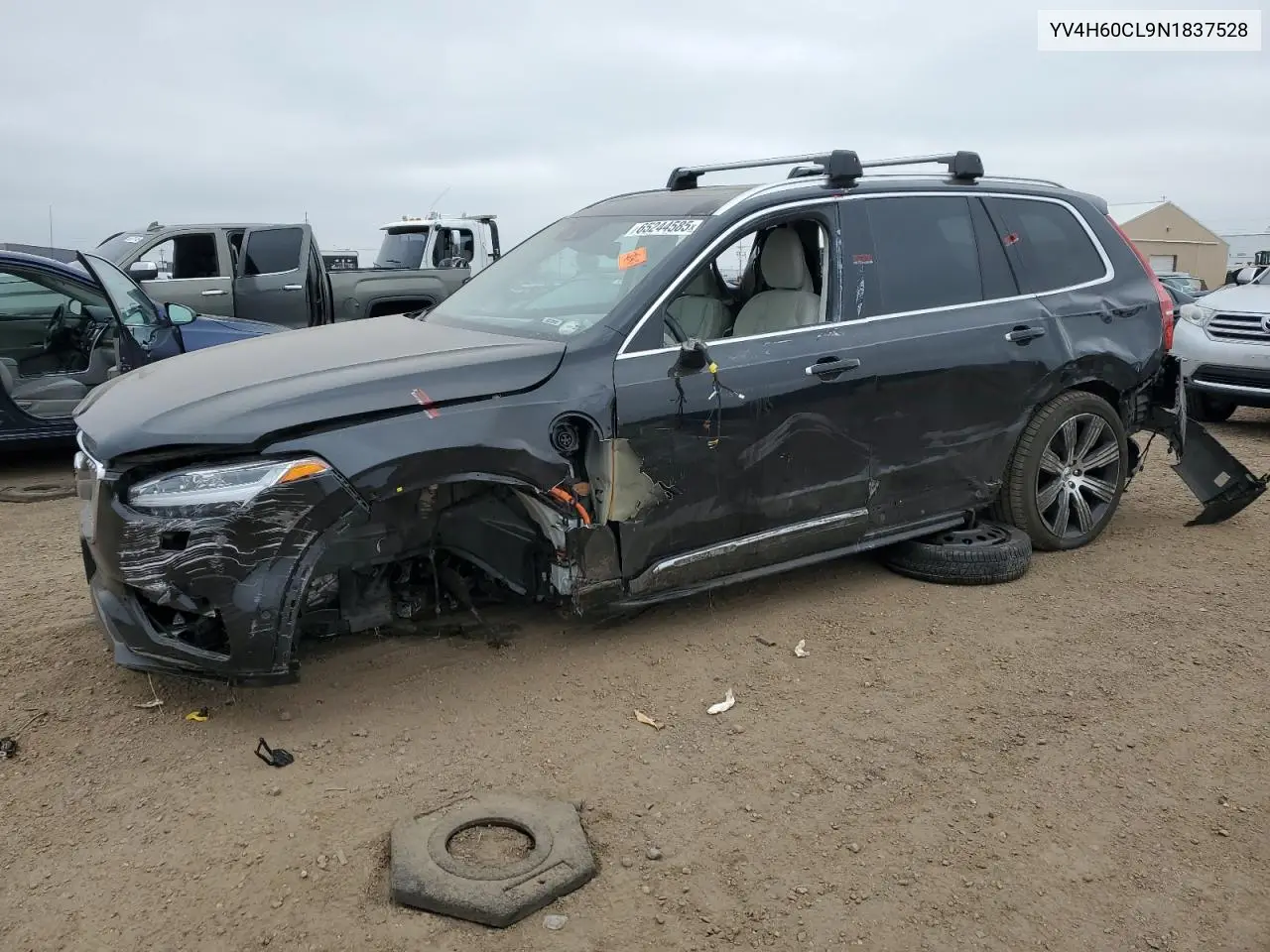 2022 Volvo Xc90 T8 Recharge Inscription VIN: YV4H60CL9N1837528 Lot: 65244585