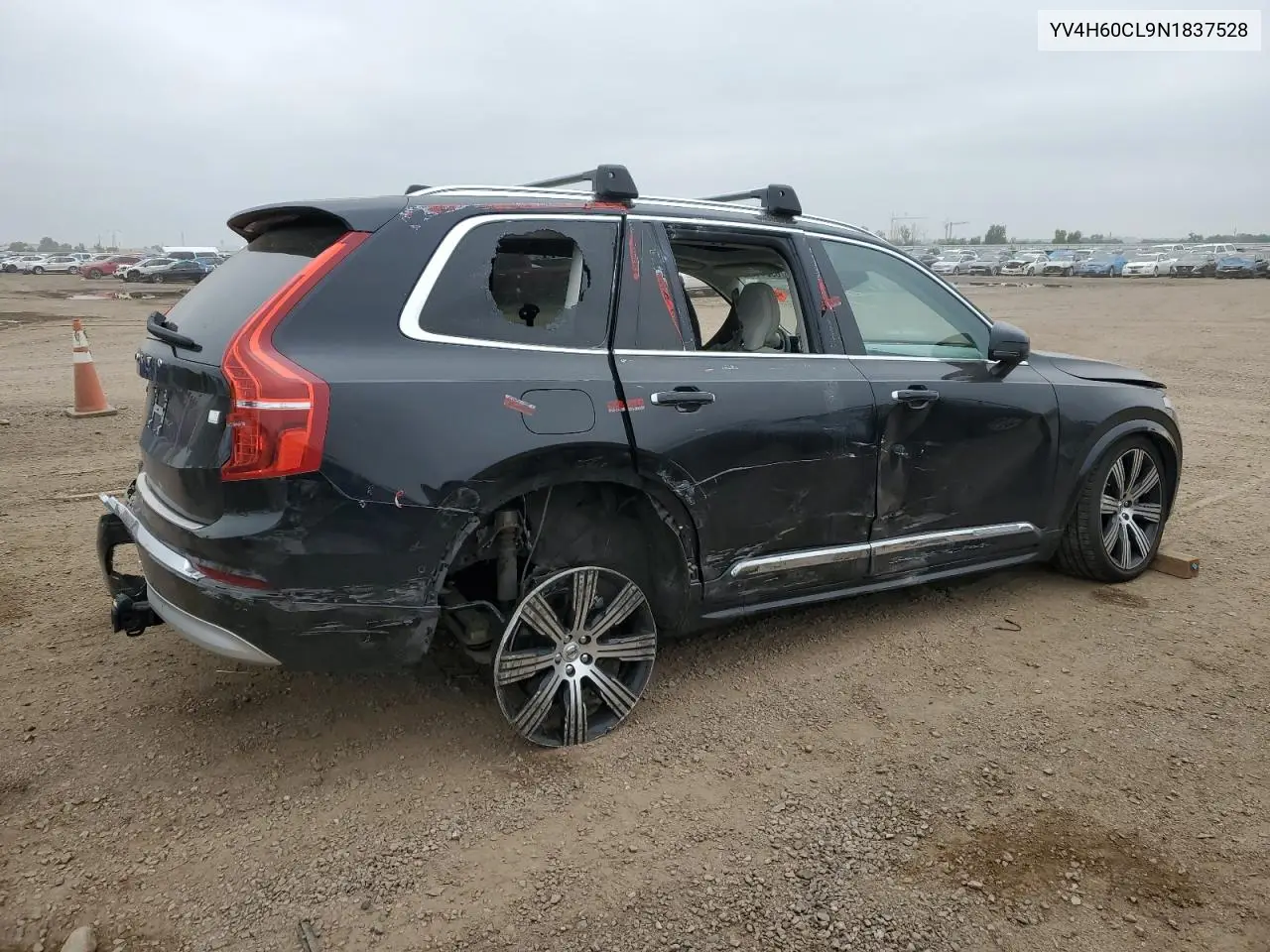 2022 Volvo Xc90 T8 Recharge Inscription VIN: YV4H60CL9N1837528 Lot: 65244585