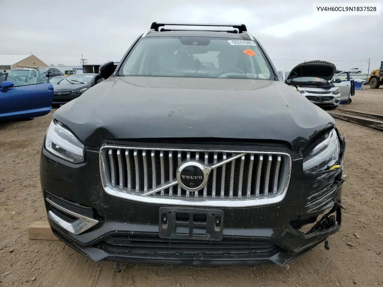 2022 Volvo Xc90 T8 Recharge Inscription VIN: YV4H60CL9N1837528 Lot: 65244585