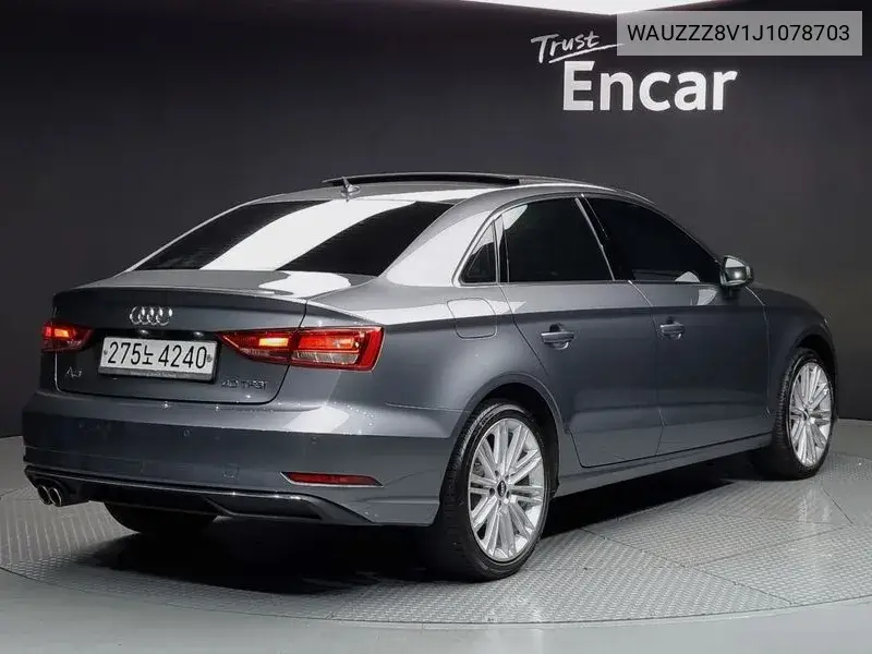 New A3 40 Tfsi 8V VIN: WAUZZZ8V1J1078703 Lot: 39634870