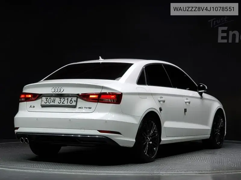 New A3 40 Tfsi 8V VIN: WAUZZZ8V4J1078551 Lot: 39991189