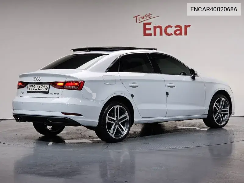 New A3 40 Tfsi 8V VIN: ENCAR40020686 Lot: 40020686