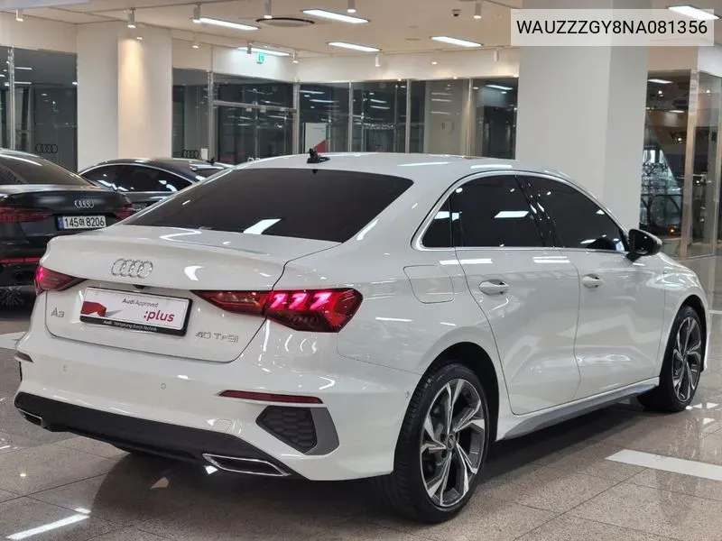 Audi A3 (8Y) 40 Tfsi Premium VIN: WAUZZZGY8NA081356 Lot: 38512848