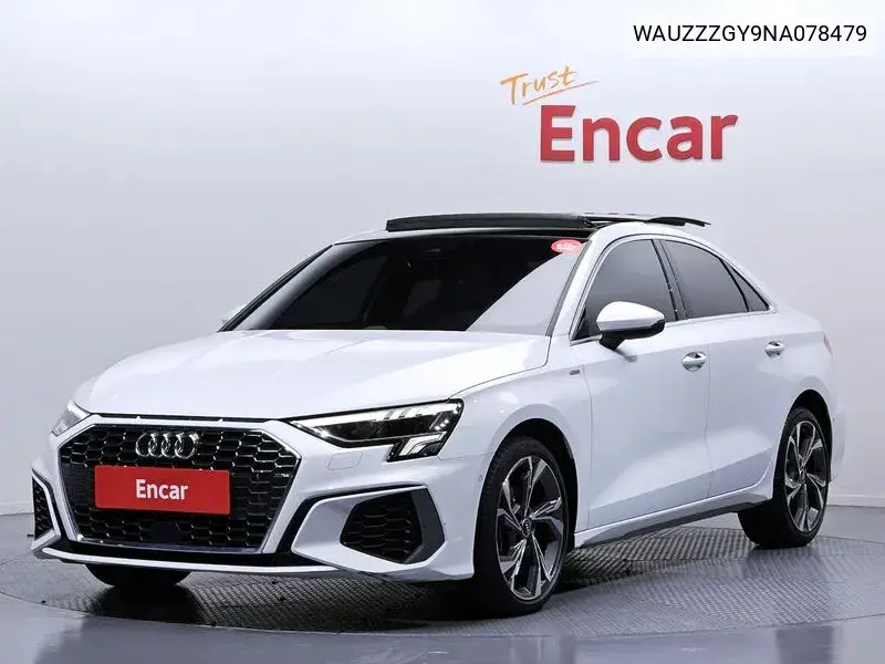 A3 (8Y) 40 Tfsi Premium VIN: WAUZZZGY9NA078479 Lot: 39614446