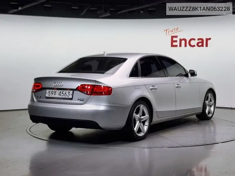 New A4 2.0 Tfsi Quattro Dynamic B8 VIN: WAUZZZ8K1AN063228 Lot: 39993126