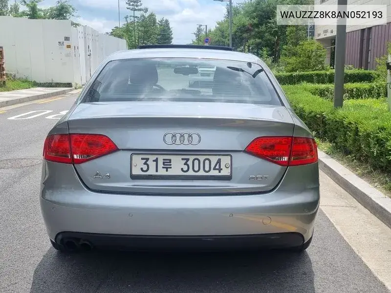 New A4 2.0 Tfsi B8 VIN: WAUZZZ8K8AN052193 Lot: 40003858
