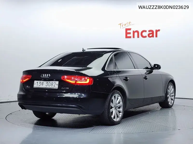 New A4 2.0 Tdi Dynamic B8 VIN: WAUZZZ8K0DN023629 Lot: 39631005