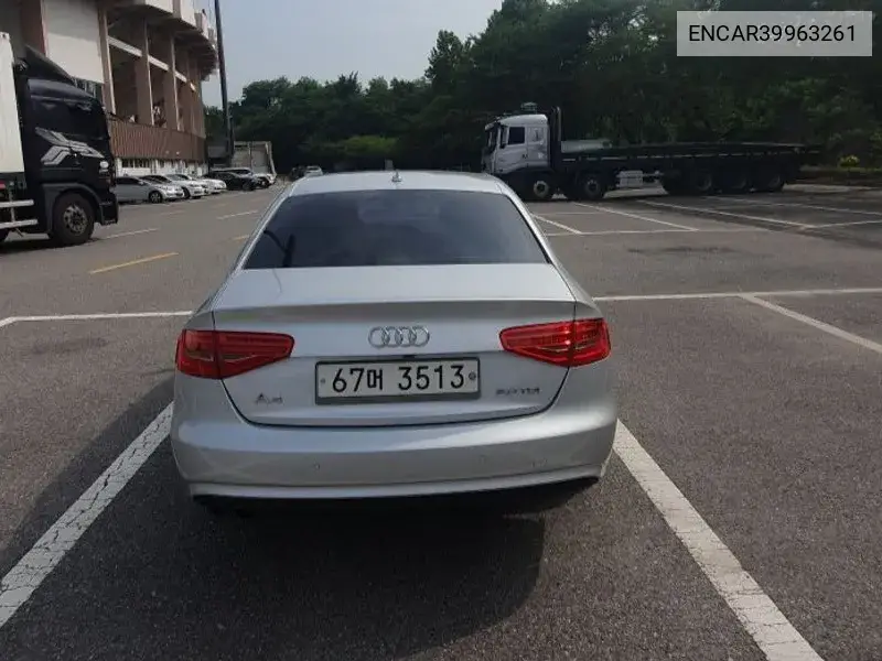 New A4 2.0 Tdi Dynamic B8 VIN: ENCAR39963261 Lot: 39963261