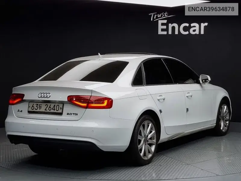 New A4 2.0 Tdi Dynamic B8 VIN: ENCAR39634878 Lot: 39634878