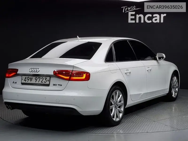New A4 30 Tdi Dynamic B8 VIN: ENCAR39635026 Lot: 39635026