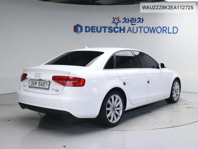 New A4 2.0 Tdi Quattro Dynamic B8 VIN: WAUZZZ8K2EA112725 Lot: 39978072