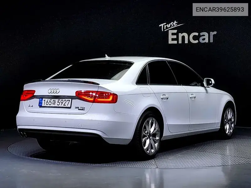 New A4 35 Tdi Quattro Dynamic B8 VIN: ENCAR39625893 Lot: 39625893