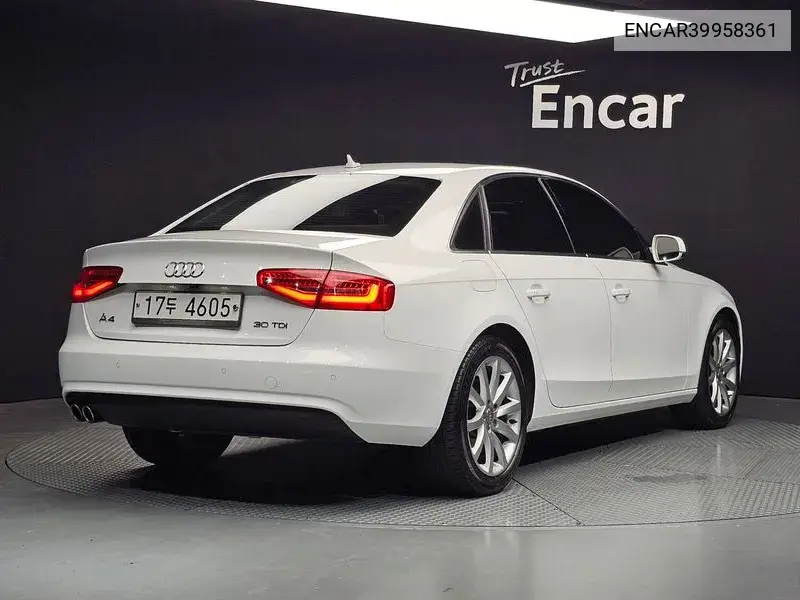 New A4 30 Tdi Dynamic B8 VIN: ENCAR39958361 Lot: 39958361