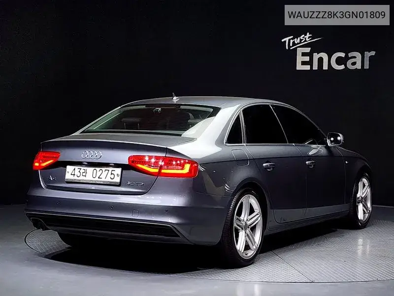 New A4 30 Tdi Limited Edition B8 VIN: WAUZZZ8K3GN01809 Lot: 39962494