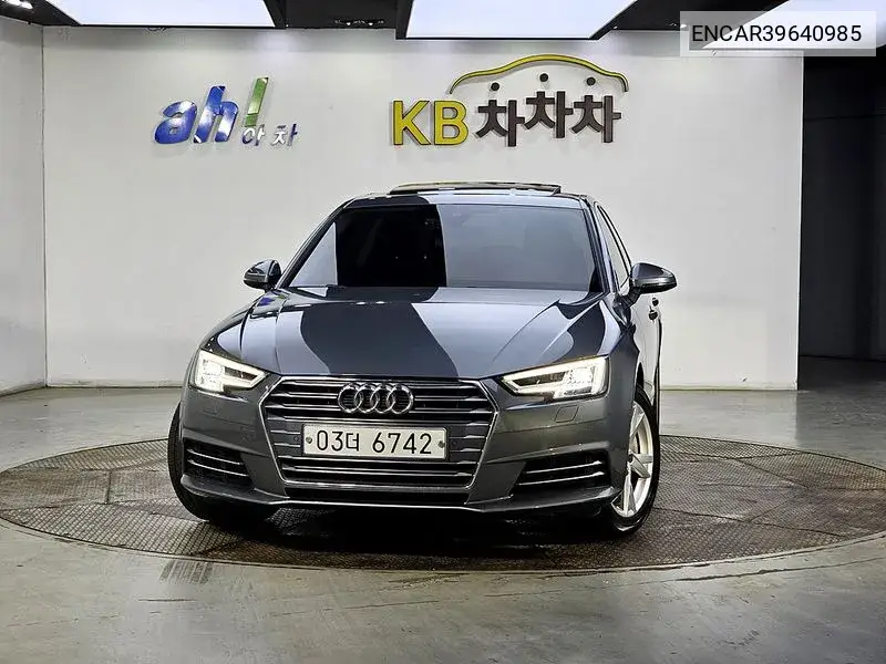 A4 (B9) 35 Tdi Premium VIN: ENCAR39640985 Lot: 39640985
