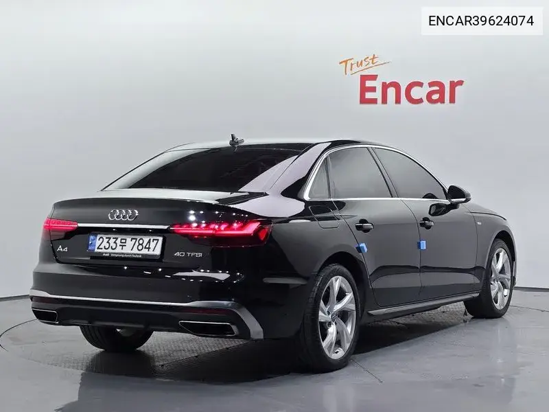 A4 (B9) 40 Tfsi Premium VIN: ENCAR39624074 Lot: 39624074
